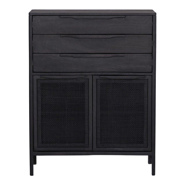 Four Hands Sydney Tall Dresser - Black Wash For Sale