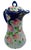 Vintage Nippon Style Cobalt Blue and Pink Chocolate Pot For Sale - Image 12 of 12