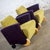 Early 21st Century Postmodern Pair of Martin/Brattrud Think Fast Lounge or Club Chairs W/Purple & Green Maharam Mohair Fabric For Sale - Image 5 of 12