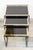 Paint Nesting Tables in Gold-Plated and Black Metal, 1970s, Set of 3 For Sale - Image 7 of 9