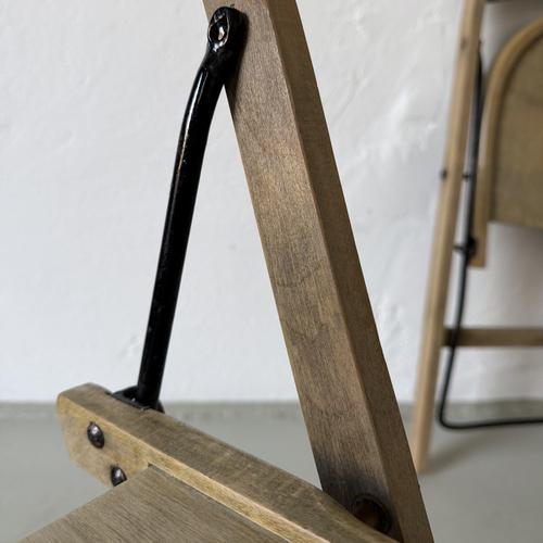 Vintage Swedish Folding Chairs by Uno Åhrén for Gemla, 1930s, Set of 4 For Sale - Image 9 of 14