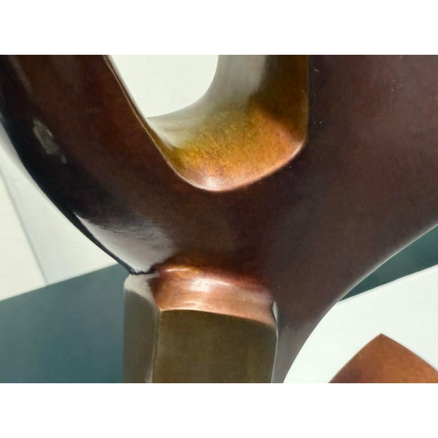 Circa 1998 Douglas Brett Bronze Dancer Holding Head For Sale - Image 9 of 12