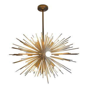 Arteriors Zanadoo Small Chandelier – Antique Brass