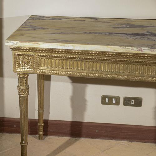 This magnificent neoclassical console table is a perfect example of timeless elegance, ideal for those seeking a touch of...