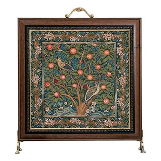 Woodpecker Tapestry Firescreen For Sale