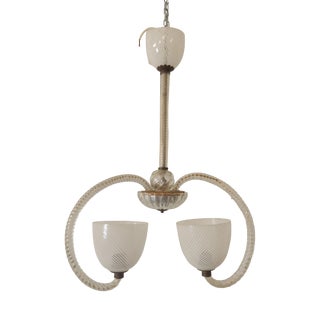 Barovier Chandelier by Ercole Barovier, 1969 For Sale