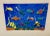 1970's Artisan Crafted Ceramic Fish Wall Art Framed Under Glass For Sale In West Palm - Image 6 of 9