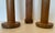 1920s 1920s Wooden Spool Candlesticks - Set of 3 For Sale - Image 5 of 8