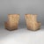 1950s Mid-Century Modern Italian Armchairs in Wood and Fabric, 1950s, Set of 2 For Sale - Image 5 of 11