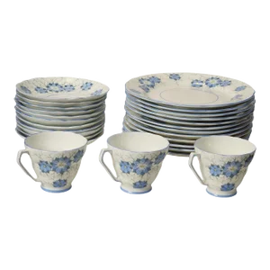 1940s English Samuel Radford & Sons Fondeville Embassy Ware Collection - 26 Pieces