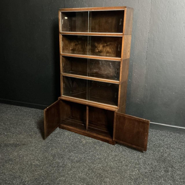 Stacking Bookcase from Minty of Oxford, 1950s For Sale - Image 3 of 7