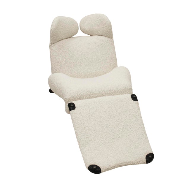 Mid-Century Modern Wink 111 Lounge Chair by Toshiyuki Kita for Cassina, 1980s For Sale - Image 3 of 14