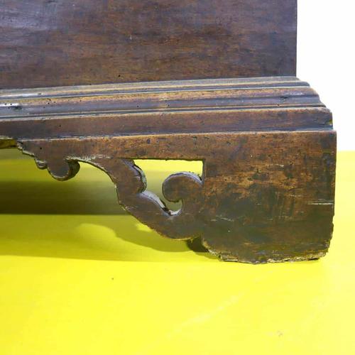 Wood Chest with Carved Decorations For Sale - Image 9 of 14