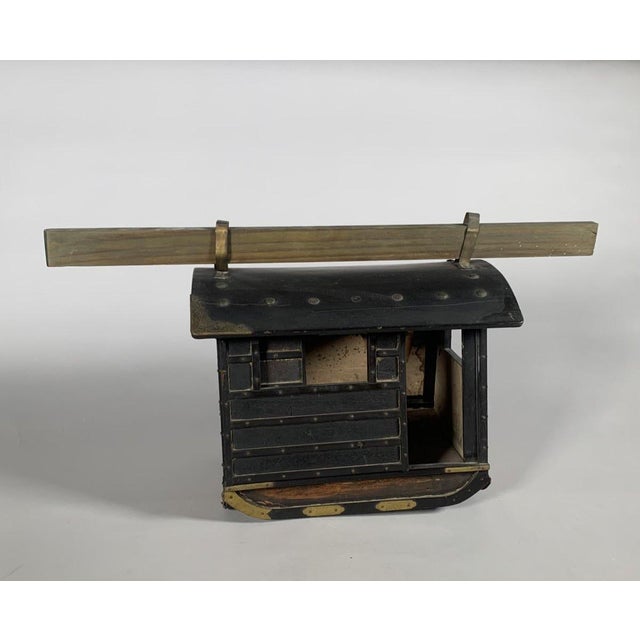 Japan, 19th Century Meiji Era (1868 - 1912) Miniature Palanquin Known as "norimono" For Sale - Image 9 of 10