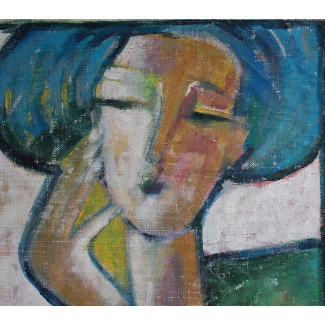 Hidden Portraits XXXVI, 1990s, Acrylic Painting on Cnavas, Framed For Sale - Image 4 of 14