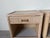 Vintage Coastal Rattan & Leather Top One-Drawer Nightstands – A Pair For Sale - Image 10 of 12
