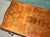 1940s Vintage English Burr and Burl Walnut Extending Dining Table and Chairs, 1940s, Set of 7 For Sale - Image 5 of 18