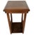 Brown Art Deco Amsterdam School Plant Table, 1930s For Sale - Image 8 of 10