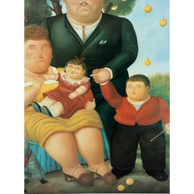 Fernando Botero Fernando Botero Una Famiglia 1991 Original Poster 1989 For Sale - Image 4 of 18