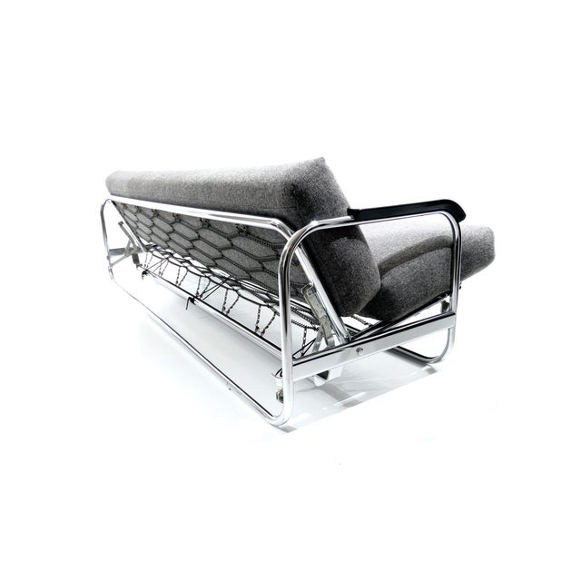 Vintage Bauhaus Sofa Bed or Daybed by Alvar Aalto for Embru, 1960s For Sale - Image 6 of 18