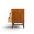 Mid 20th Century Broyhill Brasilia Mid Century Walnut and Brass Lowboy Dresser For Sale - Image 5 of 10