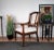 Wood Italian Carved Walnut Wood Armchair, 1930s For Sale - Image 7 of 8