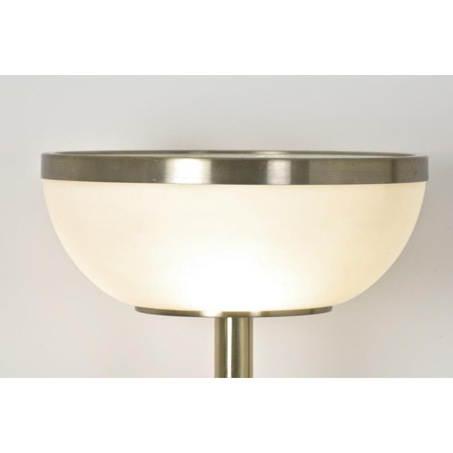 Large Italian Brass Floor Lamp from Lumi, 1968 For Sale - Image 6 of 15