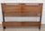 Mid-Century Modern Mid Century Modern Walnut Bed Headboard Footboard Full For Sale - Image 3 of 17