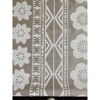 Mary MC Donald Mrs Howell Linen Fabric 1 1/2 Yards For Sale