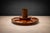1970s Lazy Susan & Bowls in Rosewood, Tropic Art - 8pcs For Sale In New York - Image 6 of 13