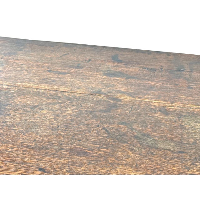 Antique Oak Padfoot Dresser Base, 1740 For Sale - Image 10 of 13