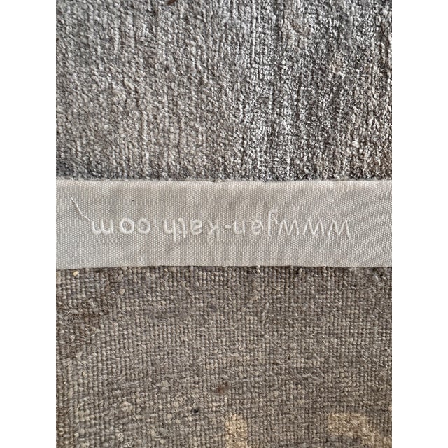 Early 21st Century Hand-Knotted Wool and Silk Boro 10 Rug from Jan Kath, 2010s For Sale - Image 5 of 6