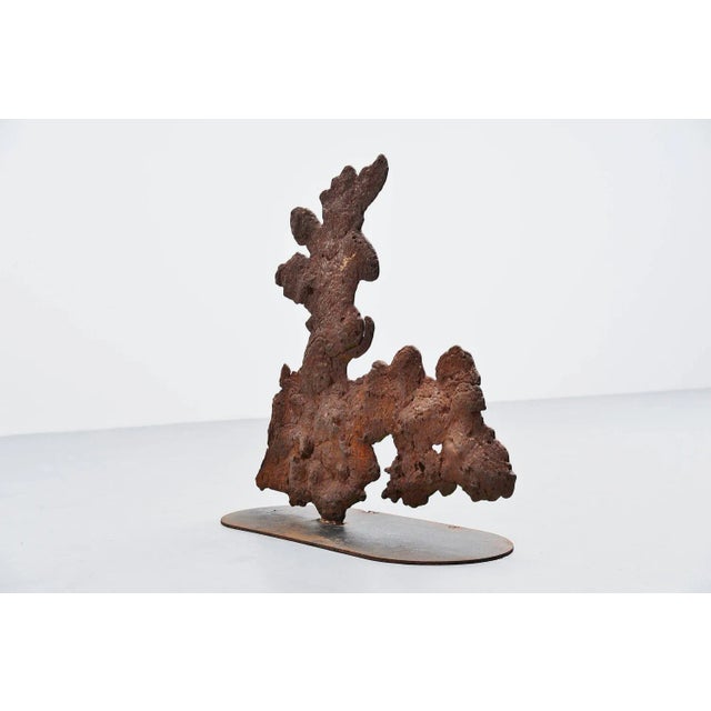 Abstract Modern Plant Sculpture by Theo Niermeijer, 1970 For Sale - Image 4 of 9