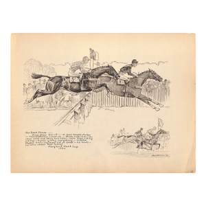 The Last Fence Maryland Hunt Cup 1932
