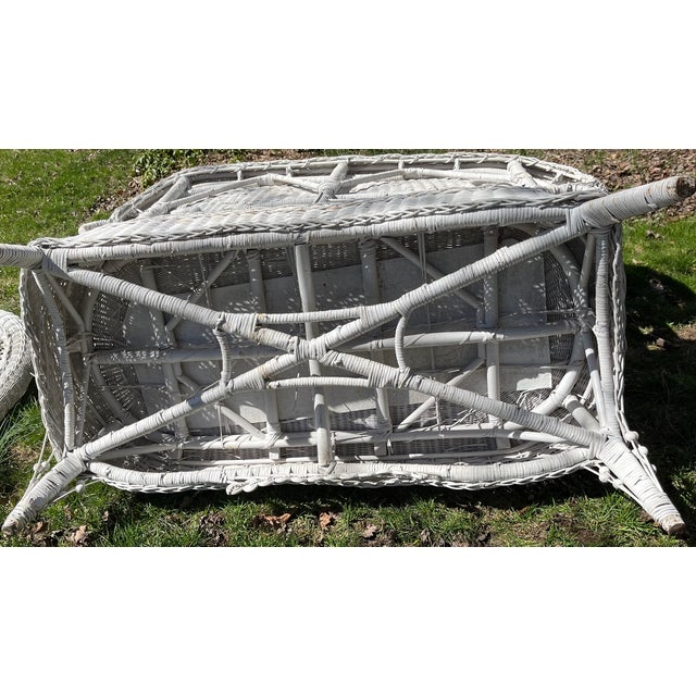 As featured in the Heywood Brothers & Wakefield Company’s 1898-99 Classic Wicker Furniture illustrated catalog, this...