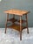 Vintage Tortoise Bamboo Side Table For Sale - Image 10 of 12