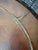 1990s 1990s Victorian Revival Clawfoot Iron & Leather Wicker Side Table For Sale - Image 5 of 9