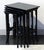 Vienna Art Nouveau Black Stained Nesting Tables from Thonet, 1900s, Set of 4 For Sale - Image 3 of 6