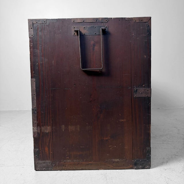 Japanese Tansu Chest, 1910s For Sale - Image 12 of 16