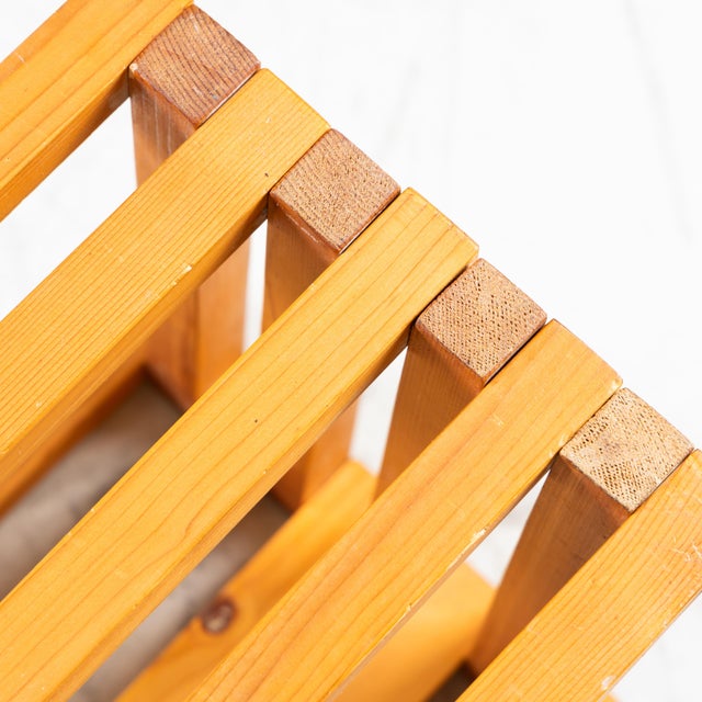 Vintage Wooden Bookcase, 1970, in Very Good conditions. Designed 1970 to 1979