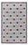 Doris Leslie Blau Vintage Swedish Flat Woven Rug For Sale