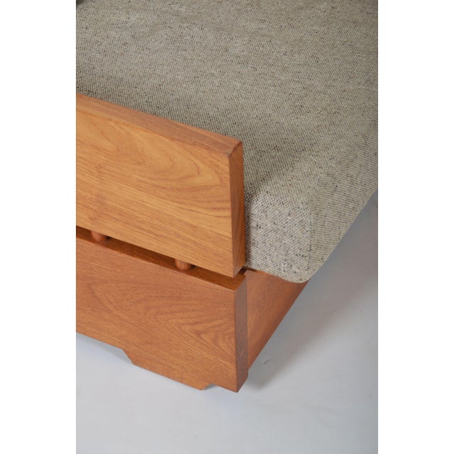 Brutalist Armchairs in Wood, 1970s, Set of 3 For Sale - Image 4 of 12