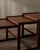Brown Teak Nesting Tables by Arne Hovmand-Olsen for Mogens Kold, 1960s, Set of 3 For Sale - Image 8 of 16