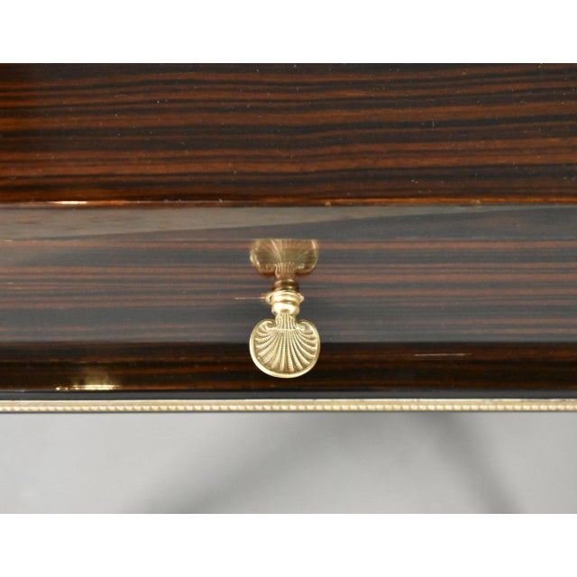 Mid-Century French Macassar Ebony Bedside Cabinets, 1970s, Set of 2 For Sale - Image 10 of 17