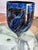 Contemporary 1980s Stunning Josh Simpson Blue New Mexico Goblets - a Pair For Sale - Image 3 of 4
