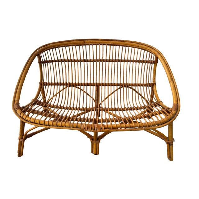 Brown Sofa in the style of Franco Albini, Italy, 1950 For Sale - Image 8 of 16