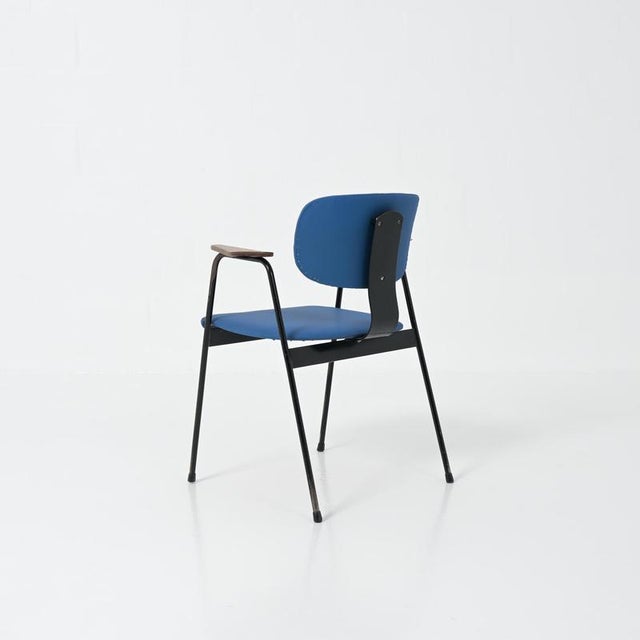 1950s F1 Desk Chair by Willy Van Der Meeren for Tubax, 1950s For Sale - Image 5 of 18