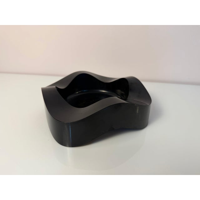 Black Ashtray by Walter Zeischegg for Helit, 1960s For Sale - Image 9 of 10