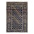 Antique Caucasian Shirvan Rug, Handwoven Wool, Geometric Pattern, 1800s, 4' x 7' For Sale