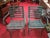 Garden Armchairs in Wood and Iron, 1800s, Set of 2, in Good conditions. Designed before 1890